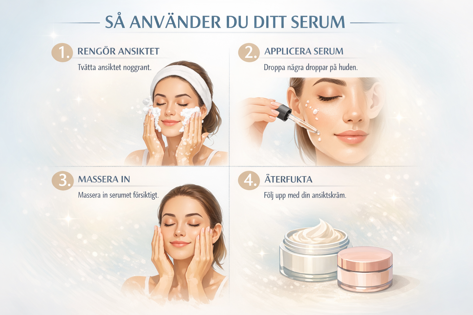 Hur använder man GHK-Cu serum korrekt? Komplett guide